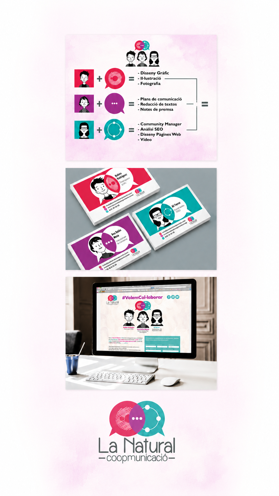 Branding y cooperativismo, por Rubén Romo Design para La Natural